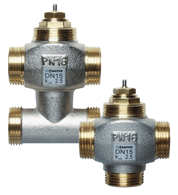 3-way unit valve, PN 16