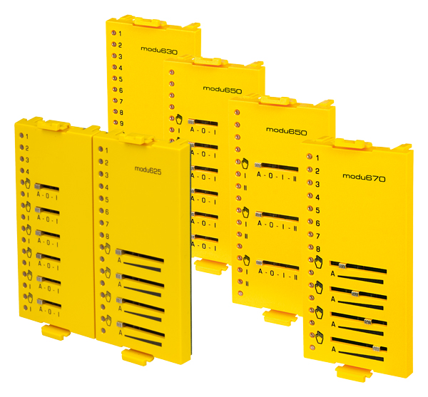 Local operating and indicating units, modu625...670